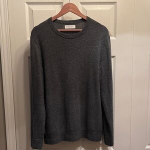 The Cashmere Crew Everlane Charcoal  L